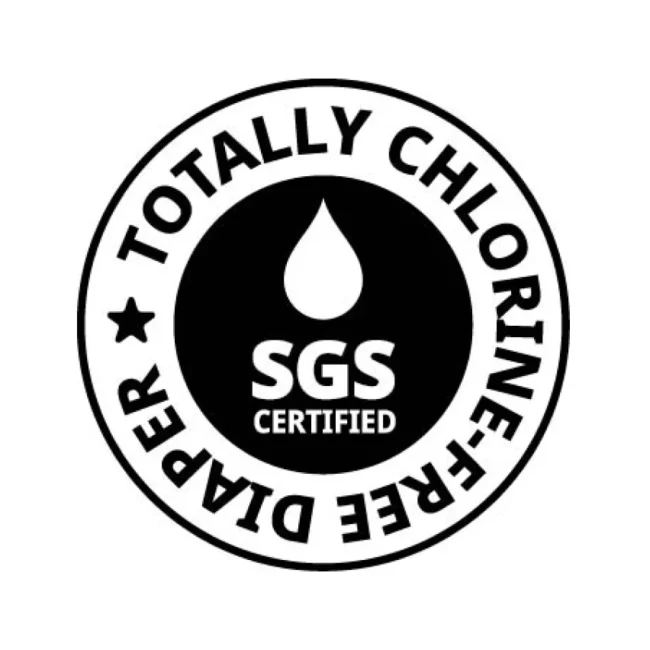 totally chlorine-free sgs certification logo